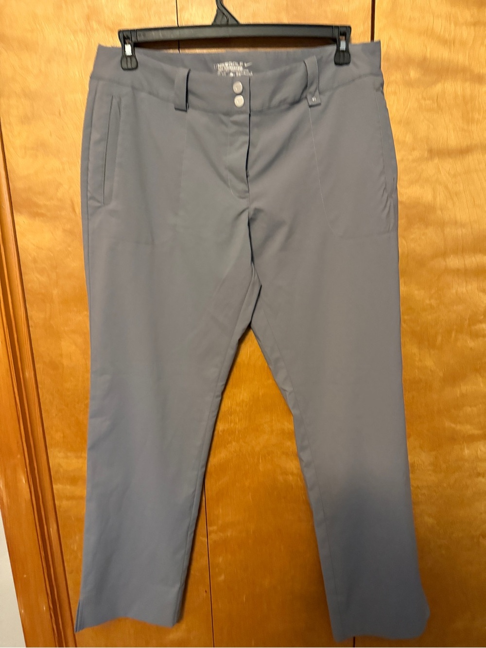 Nike Golf Dri Fit Grey Performance pants  women size 12